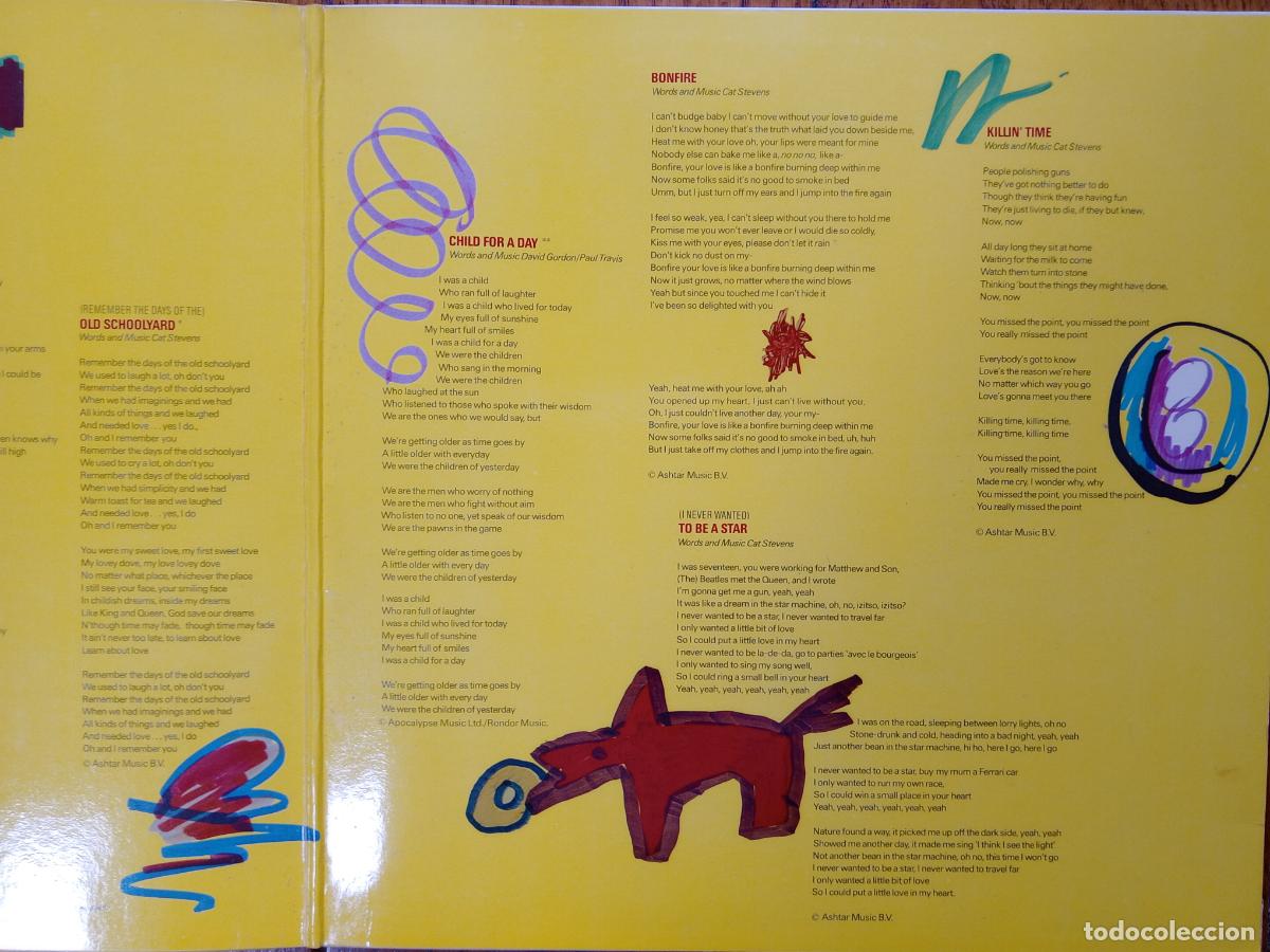 Discos de vinilo: Cat Stevens - izitso - Foto 3
