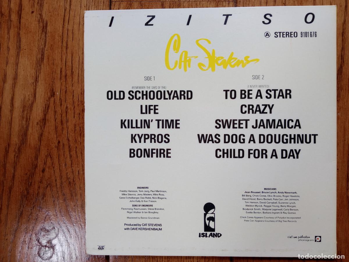 Discos de vinilo: Cat Stevens - izitso - Foto 4