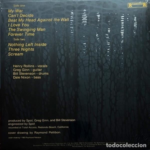Discos de vinilo: BLACK FLAG My War (LP) - Foto 2