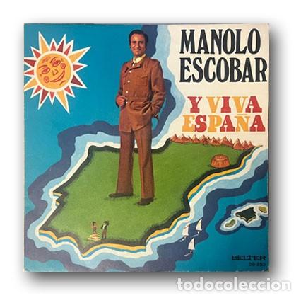 Discos de vinilo: Manolo Escobar &ndash; Y Viva Espa&ntilde;a Single 7&rdquo; - Foto 1