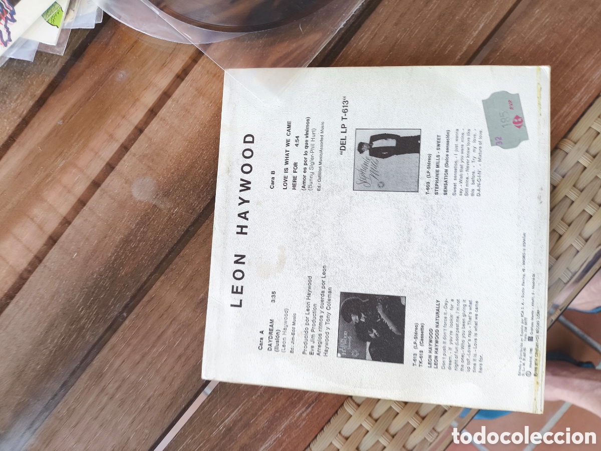 Discos de vinilo: Le&oacute;n haywood.L.n.81 single - Foto 2