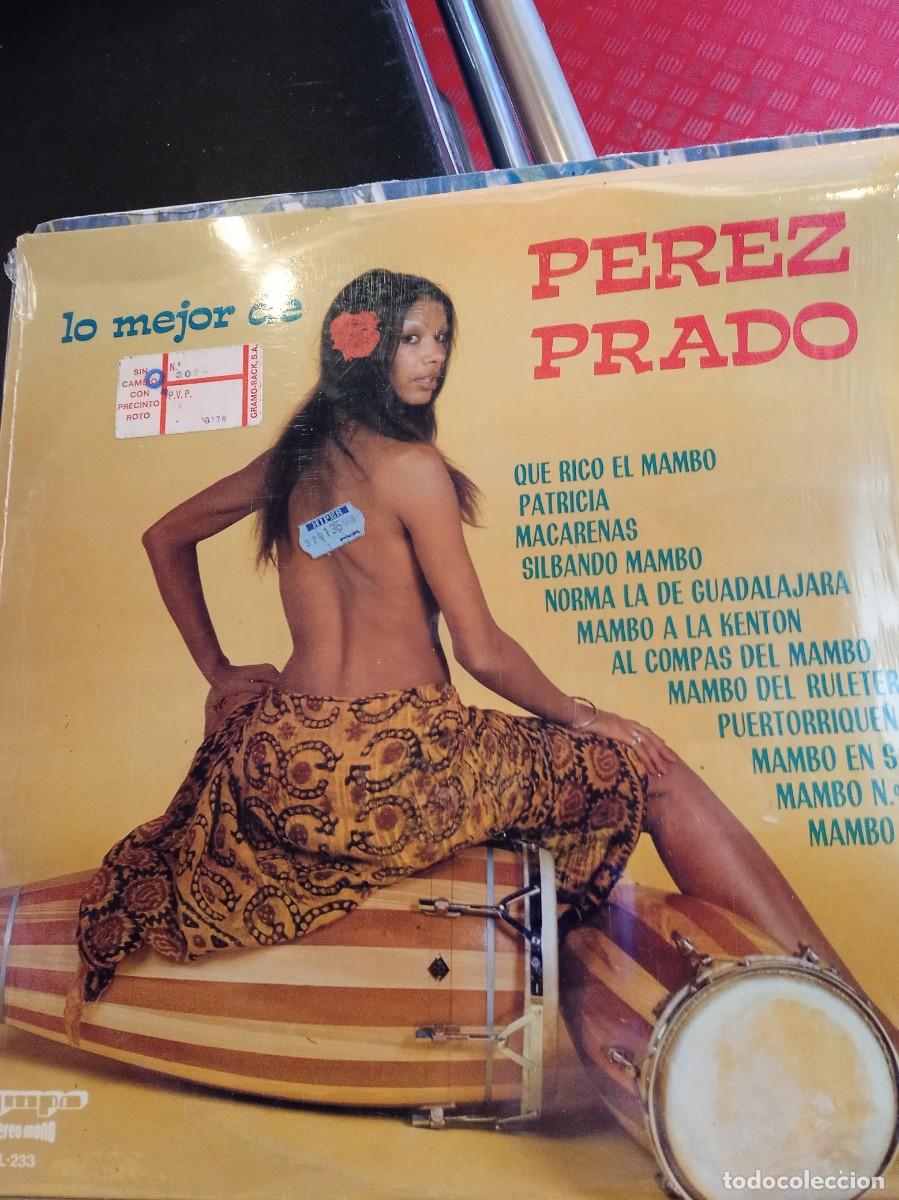 Disques de vinyle: PEREZ PRADO- LO MEJOR DE PEREZ PRADO. LP