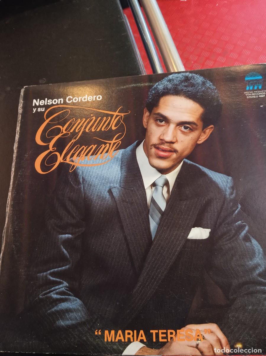 Disques de vinyle: NELSON CORDERO Y SU CONJUNTO ELEGANTE- LP.