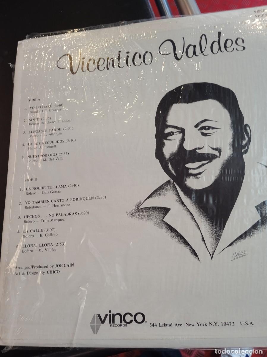 Discos de vinilo: VICENTICO VALD&Eacute;S- VICENTICO. LP - Foto 2