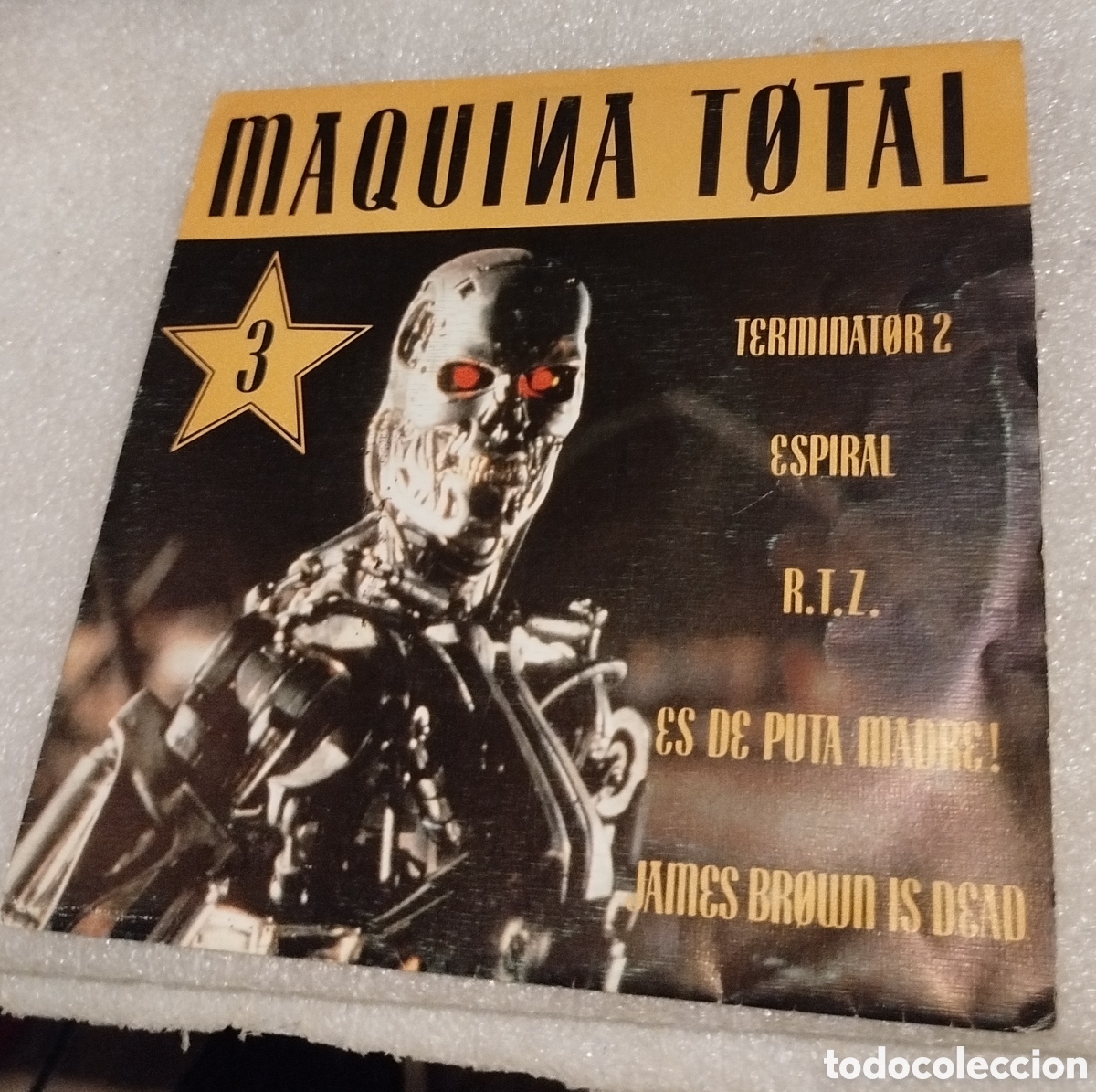 Discos de vinilo: Maquina Total 3. Single - Foto 1