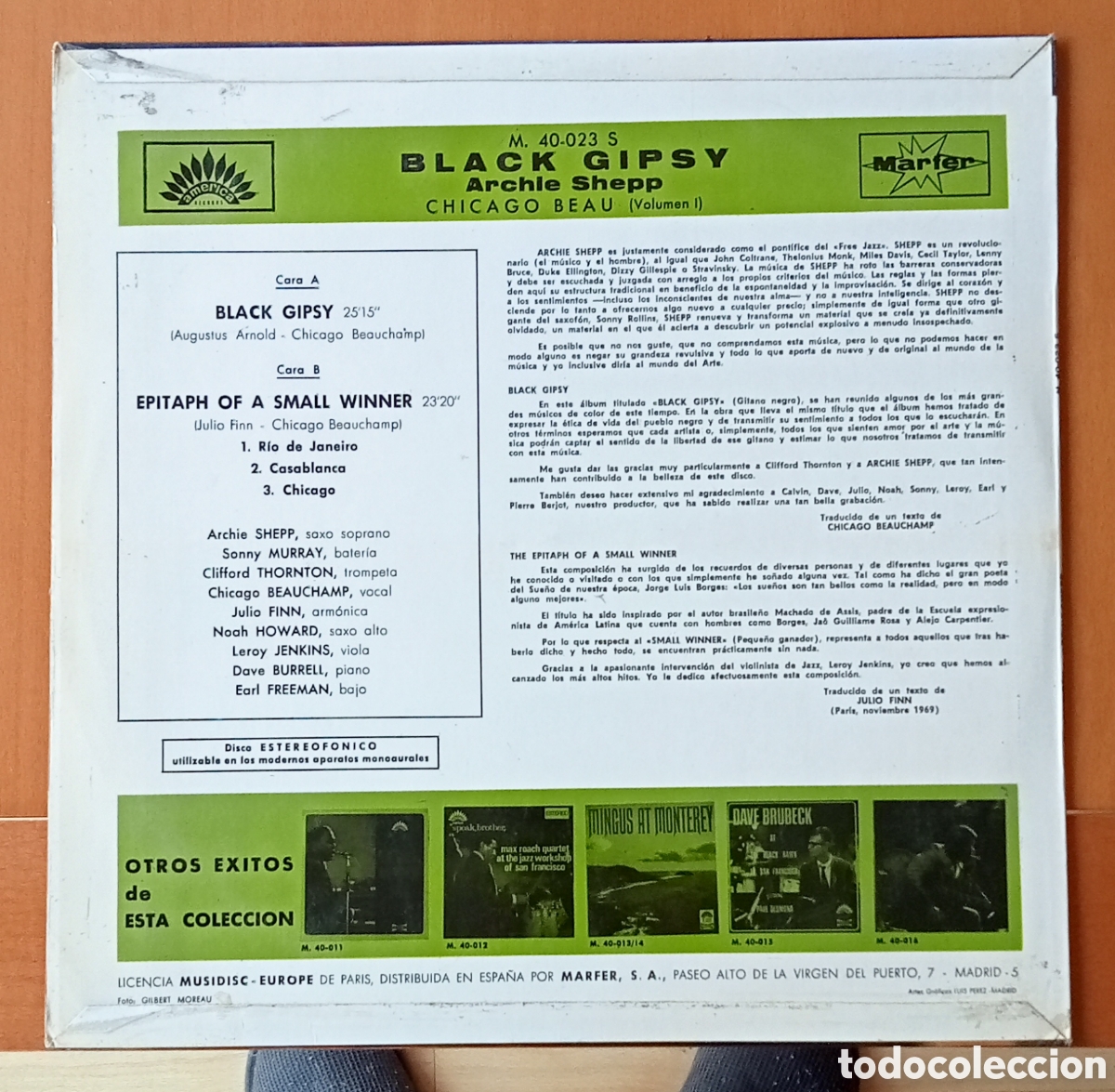 Discos de vinilo: Lps Jazz formato en vinilo - Foto 2