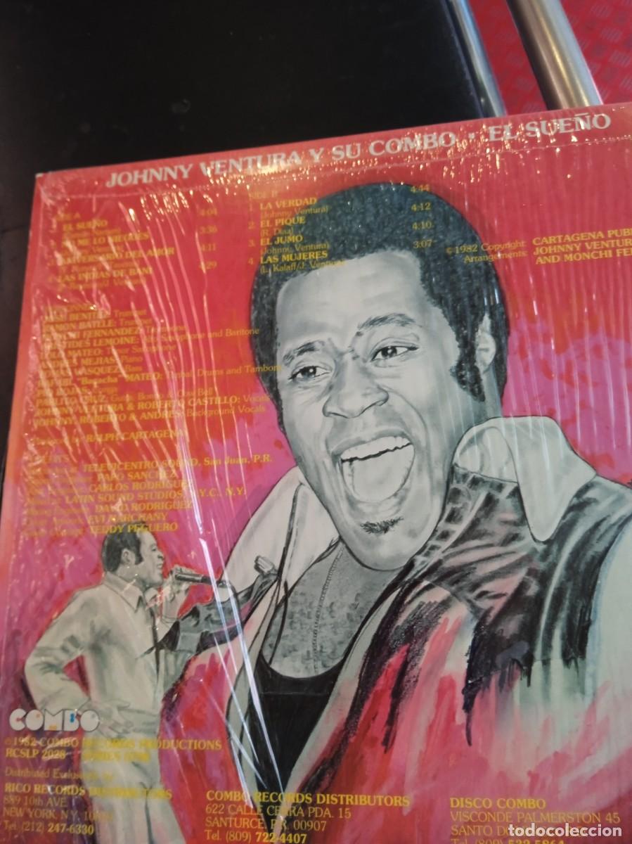Discos de vinilo: JOHNNY VENTURA- EL SUE&Ntilde;O. LP - Foto 2