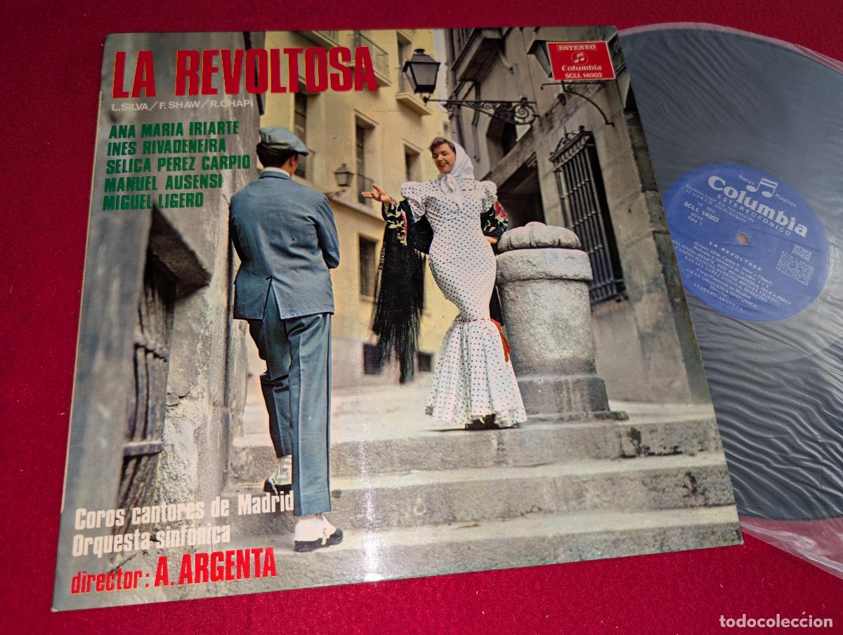 Discos de vinil: MADRID dir A.Argenta REVOLTOSA Iriarte+Rivadeneira+Carpio+Ausensi ++ LP COLUMBIA ex SPAIN ESPA&Ntilde;A