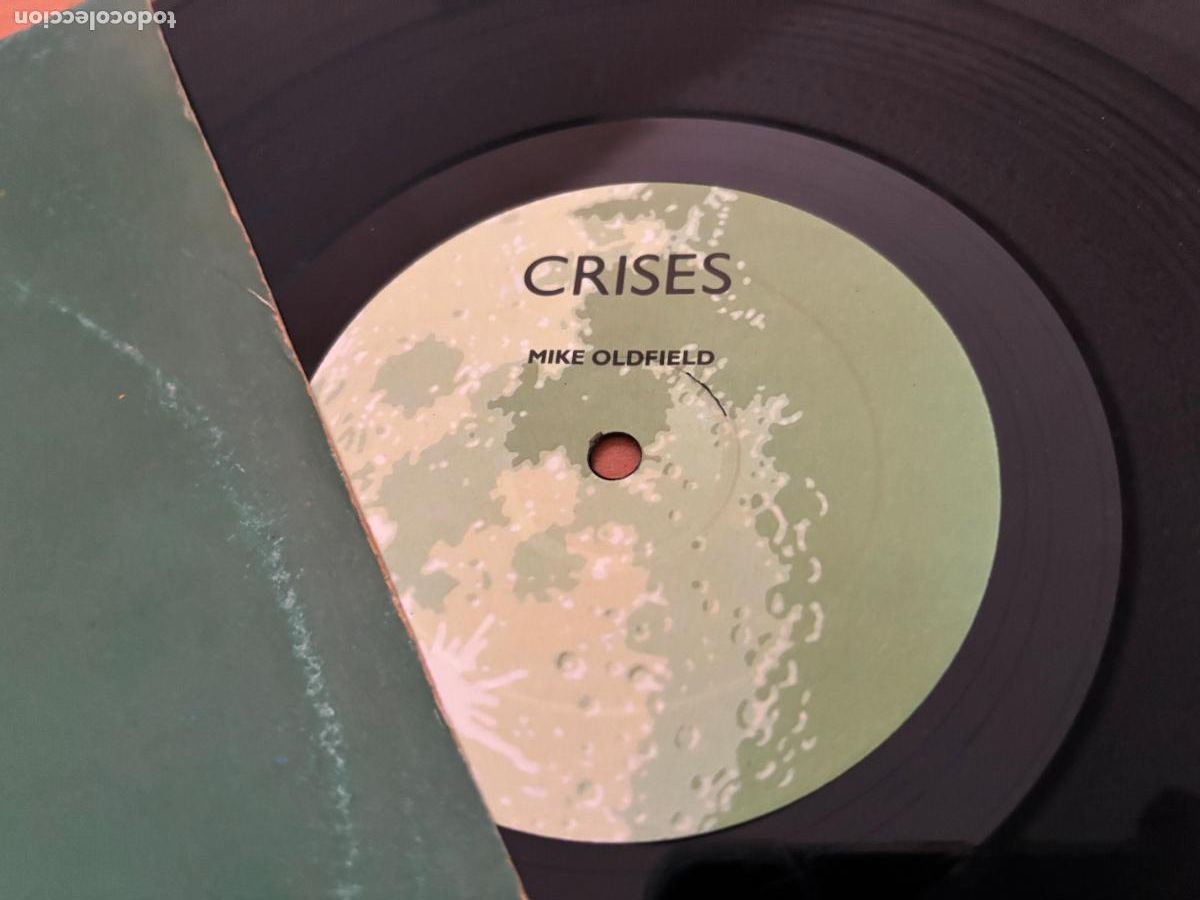 Discos de vinilo: MIKE OLDFIELD (CRISES) LP ESPA&Ntilde;A 1983 (B-53) - Foto 2