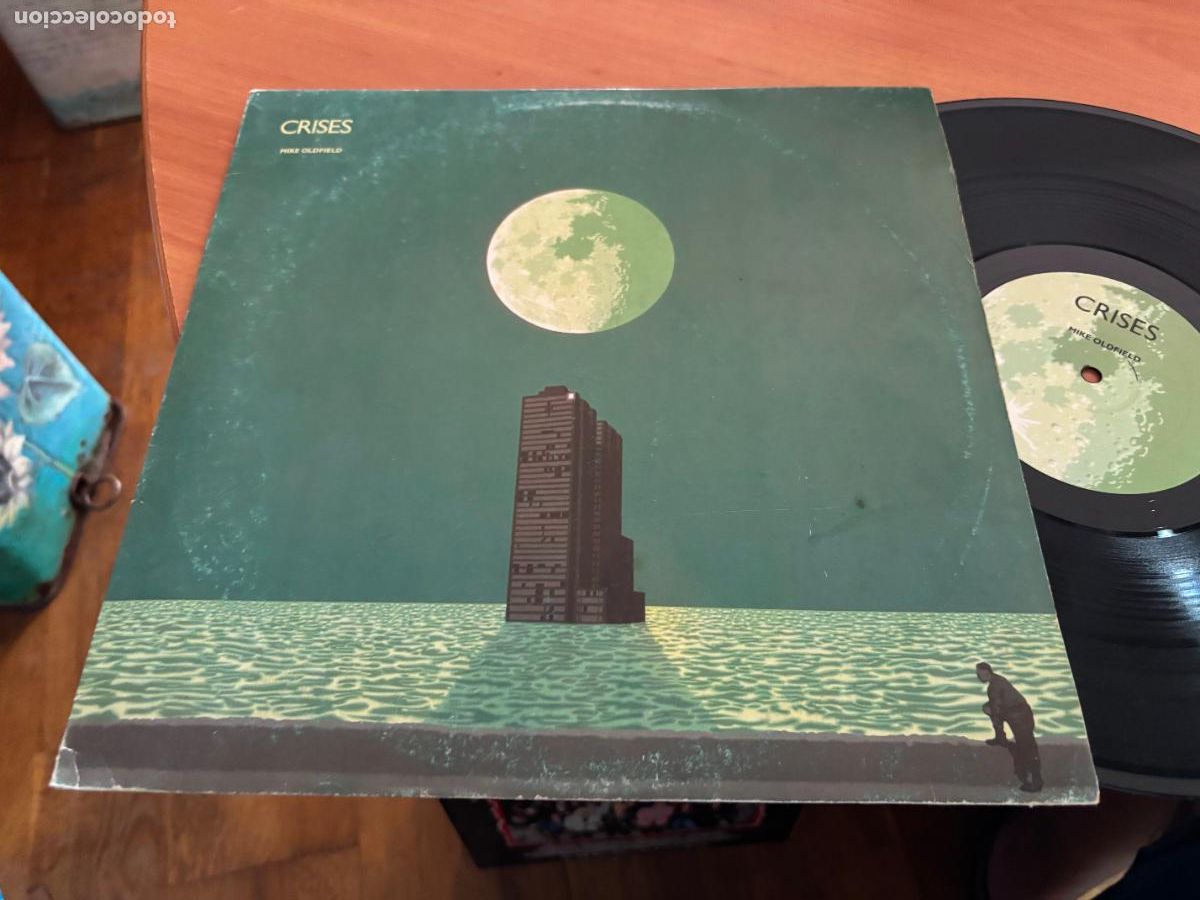 Discos de vinilo: MIKE OLDFIELD (CRISES) LP ESPA&Ntilde;A 1983 (B-53) - Foto 1