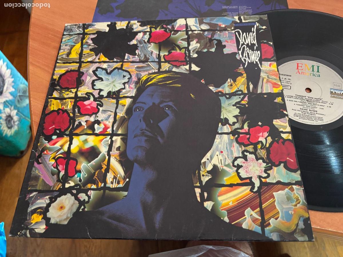 Discos de vinilo: DAVID BOWIE (TONIGHT) LP ESPA&Ntilde;A 1984 (B-53) - Foto 2