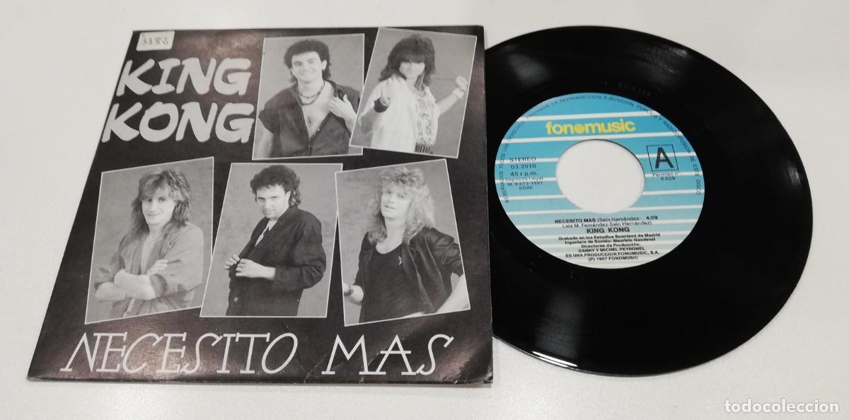 Discos de vinilo: SCO92-King-Kong - Necesito M&aacute;s (7&rdquo;, Single) - Foto 1