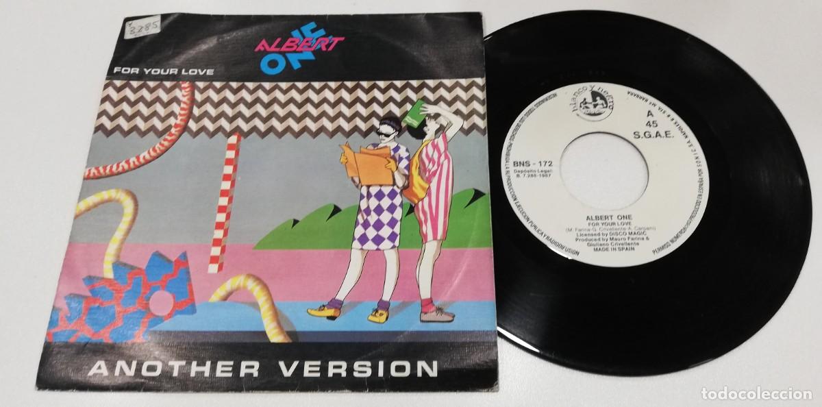 Discos de vinilo: SCO92-Albert One - For Your Love (Another Version) (7&rdquo;, Single) - Foto 1