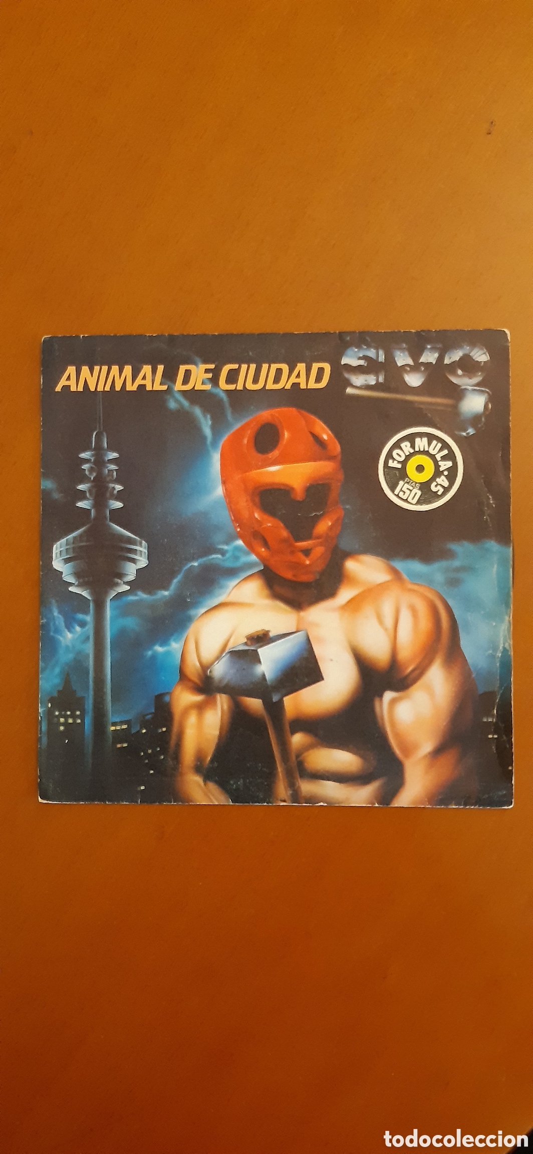 Discos de vinilo: Single Evo animal de ciudad - Foto 1