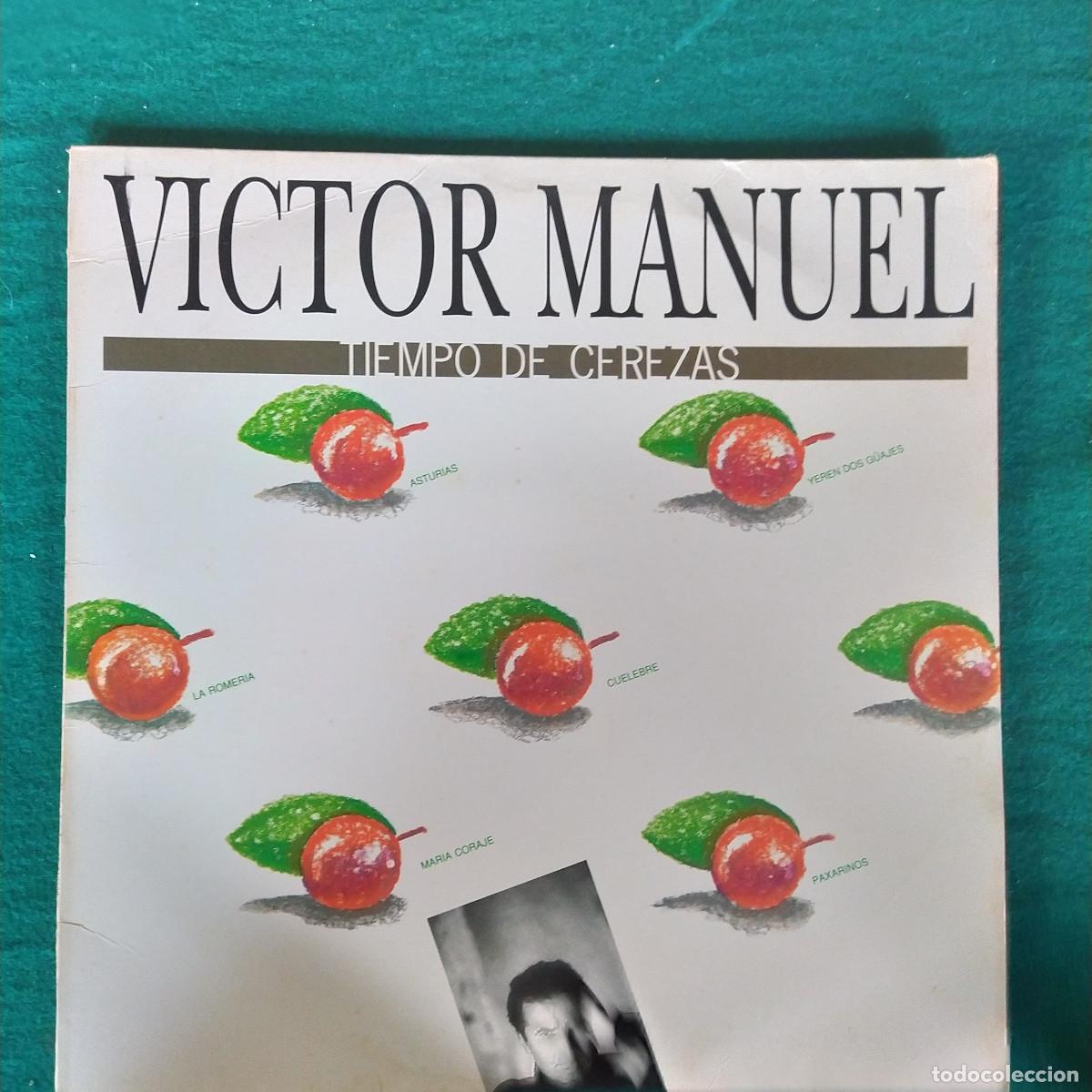Discos de vinilo: V&iacute;ctor Manuel &ndash; Tiempo De Cerezas - Foto 1