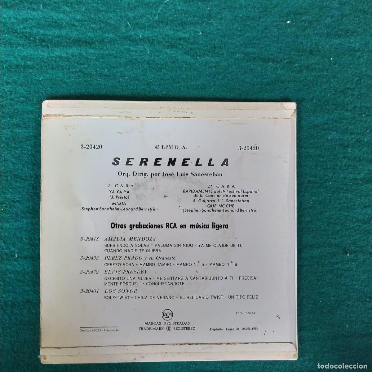 Discos de vinilo: Serenella &ndash; Ya Ya Ya - Foto 2