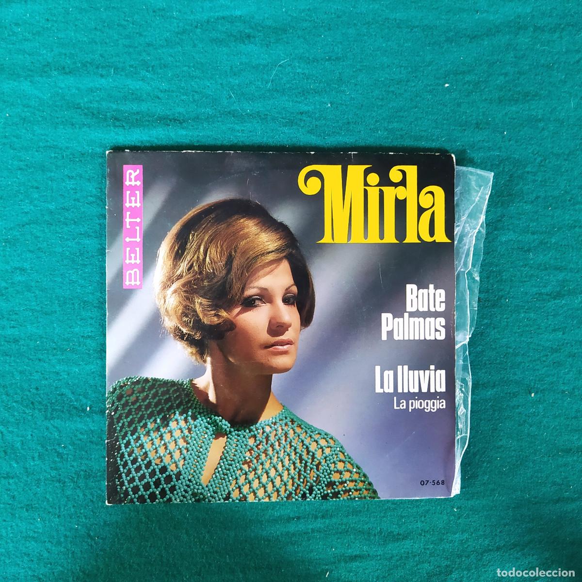 Discos de vinilo: Mirla &ndash; Bate Palmas / La Lluvia - Foto 1