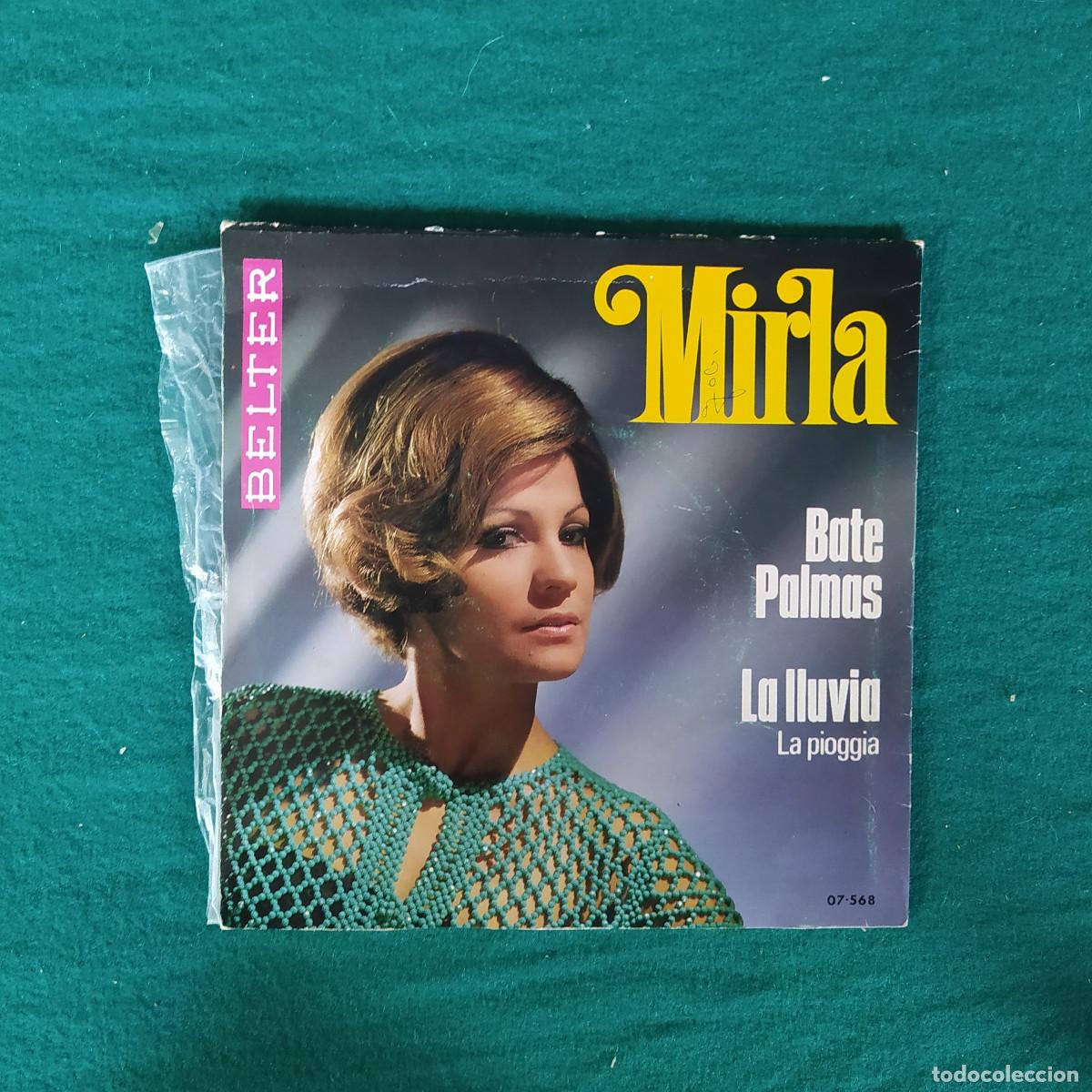 Discos de vinilo: Mirla &ndash; Bate Palmas / La Lluvia - Foto 2