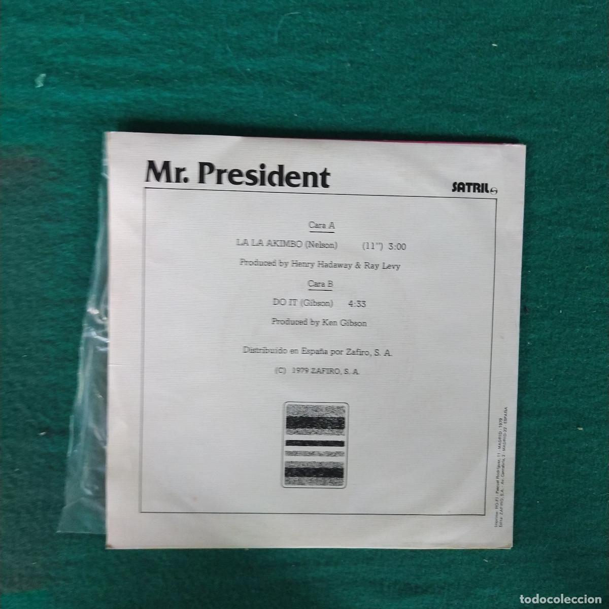 Discos de vinilo: Mr. President &ndash; La La Akimbo / Do It - Foto 2