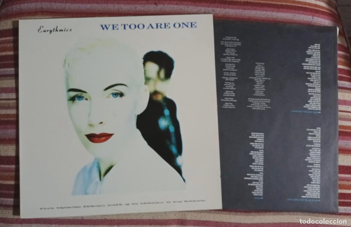 Discos de vinilo: EURYTHMICS - WE TOO ARE ONE - LP - Foto 2
