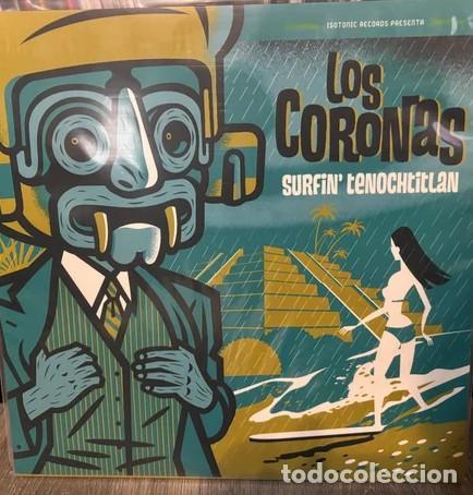 Discos de vinilo: LOS CORONAS SURFIN`TENOCHTITLAN 2LP NUEVOS - Foto 1