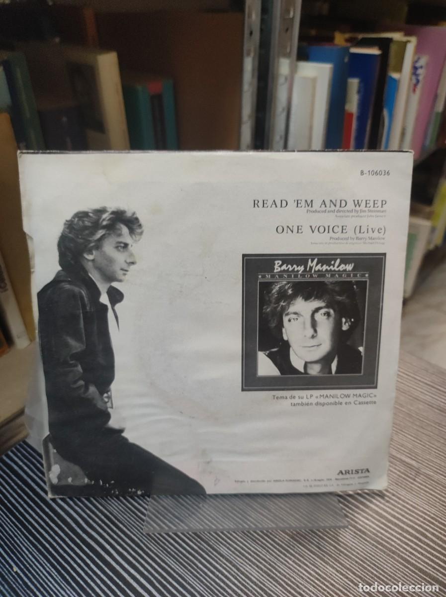 Discos de vinilo: Barry Manilow &ndash; Read Em And Weep - Foto 2