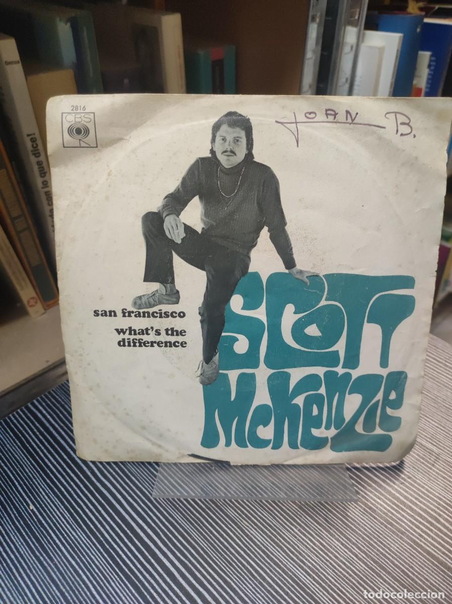 Discos de vinilo: Scott McKenzie &ndash; San Francisco / Whats The Difference - Foto 1