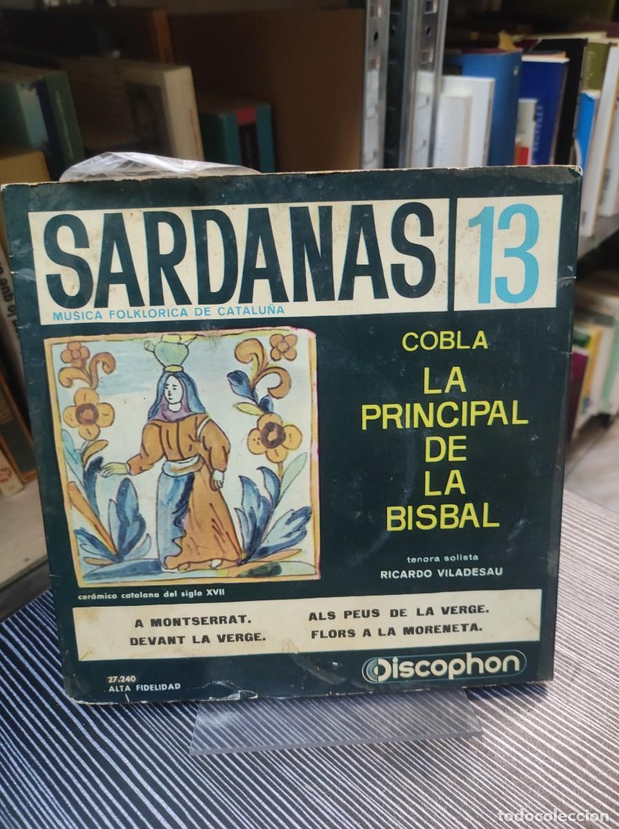 Discos de vinilo: SARDANAS 13 COBLA LA PRINCIPAL DE LA BISBAL - Foto 1