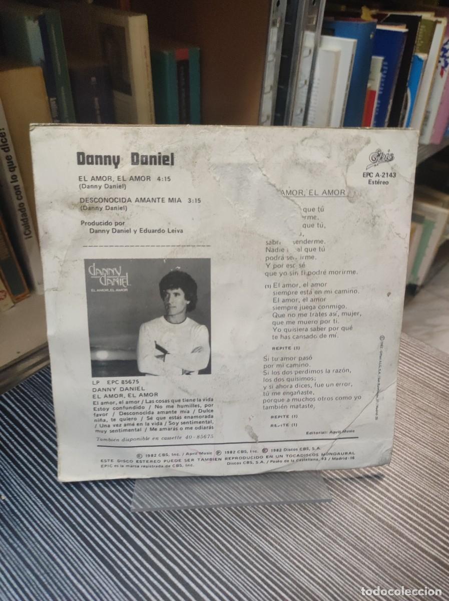 Discos de vinilo: DANNY DANIEL EL AMOR EL AMOR - Foto 2