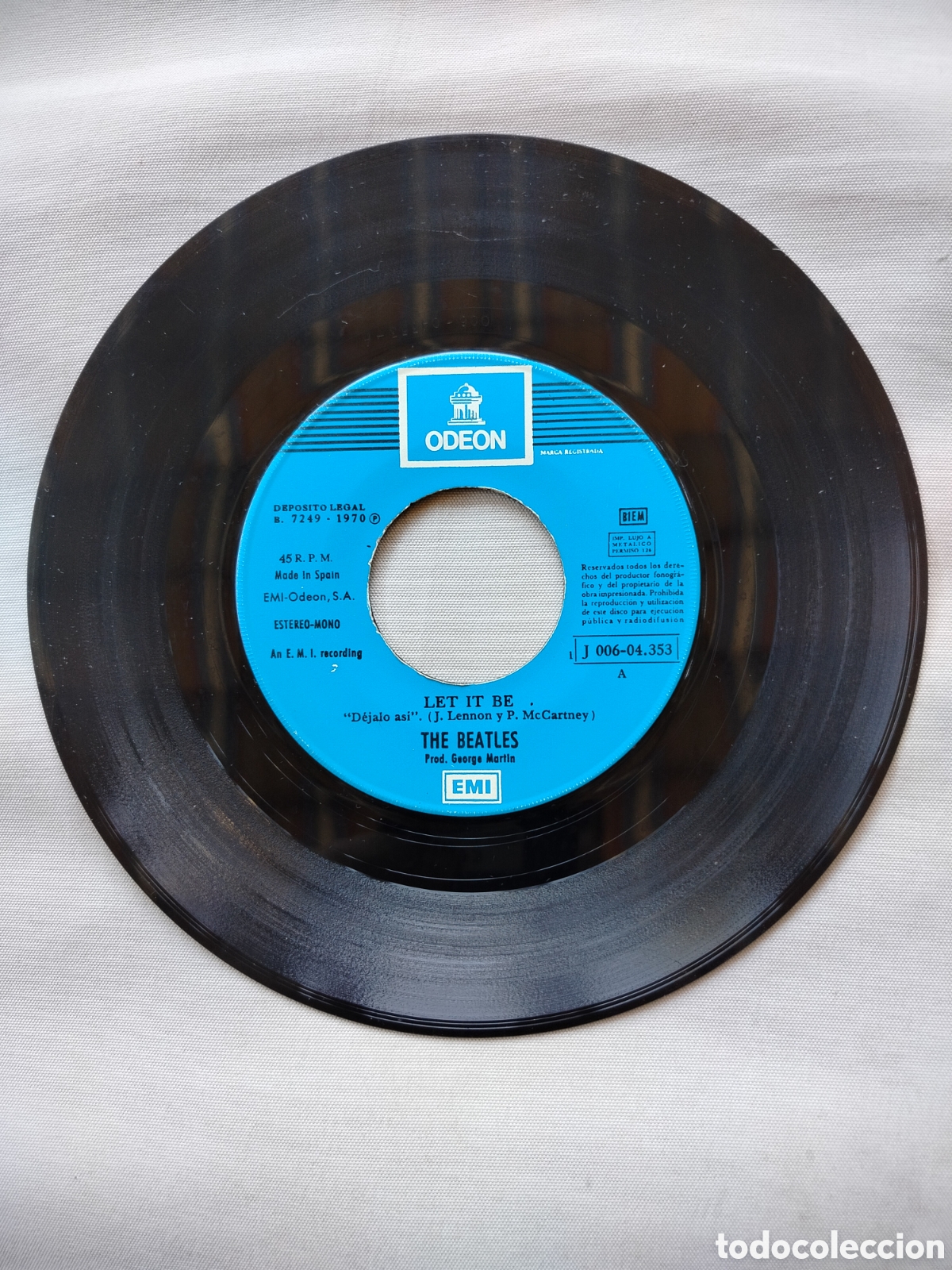 Discos de vinilo: The Beatles 7 Let It Be - Foto 3
