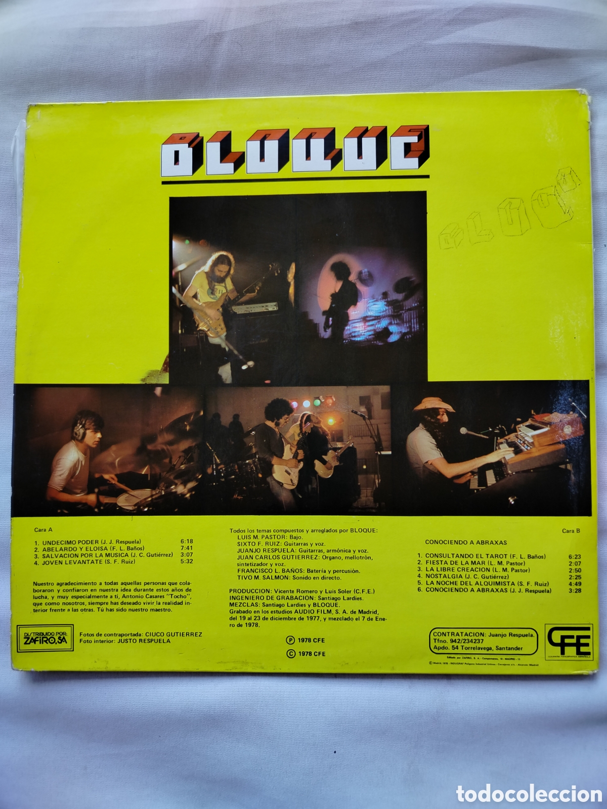 Discos de vinilo: Bloque LP 1978 Chapa Discos - Foto 2