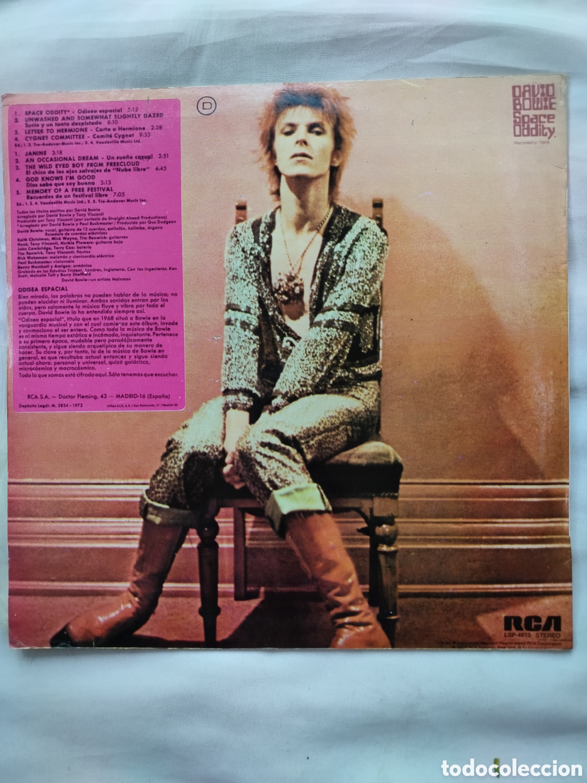 Discos de vinilo: David Bowie Space Oddity LP - Foto 2