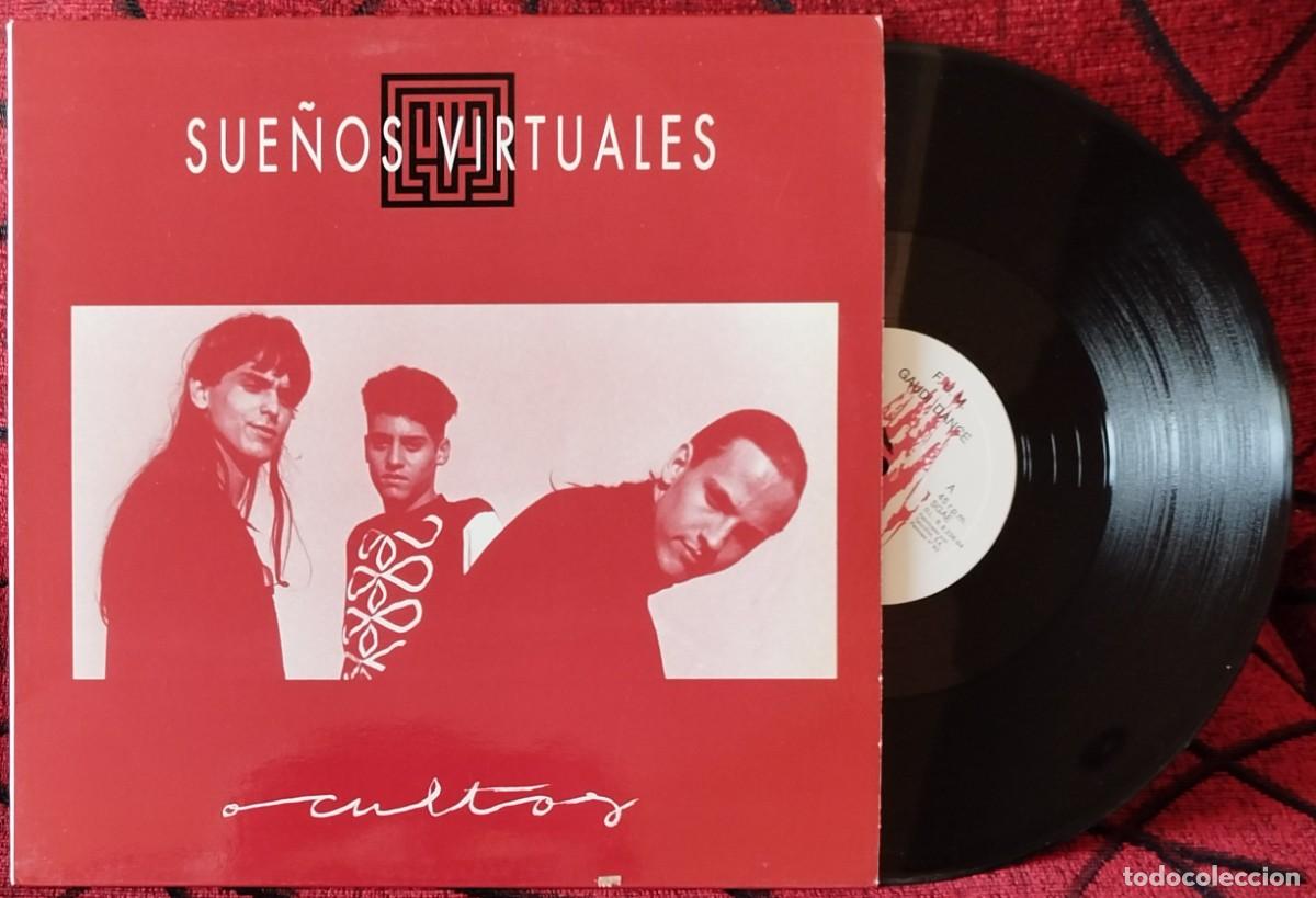 Discos de vinilo: SUE&Ntilde;OS VIRTUALES ** Ocultos ** MAXI SINGLE VINILO 1994 - Foto 1