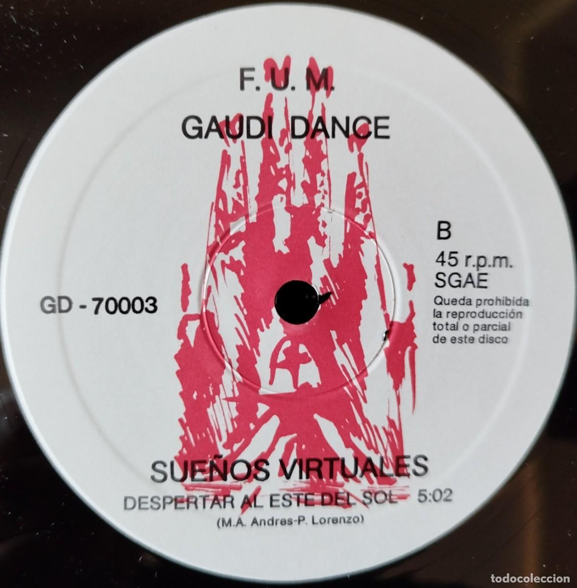 Discos de vinilo: SUE&Ntilde;OS VIRTUALES ** Ocultos ** MAXI SINGLE VINILO 1994 - Foto 4