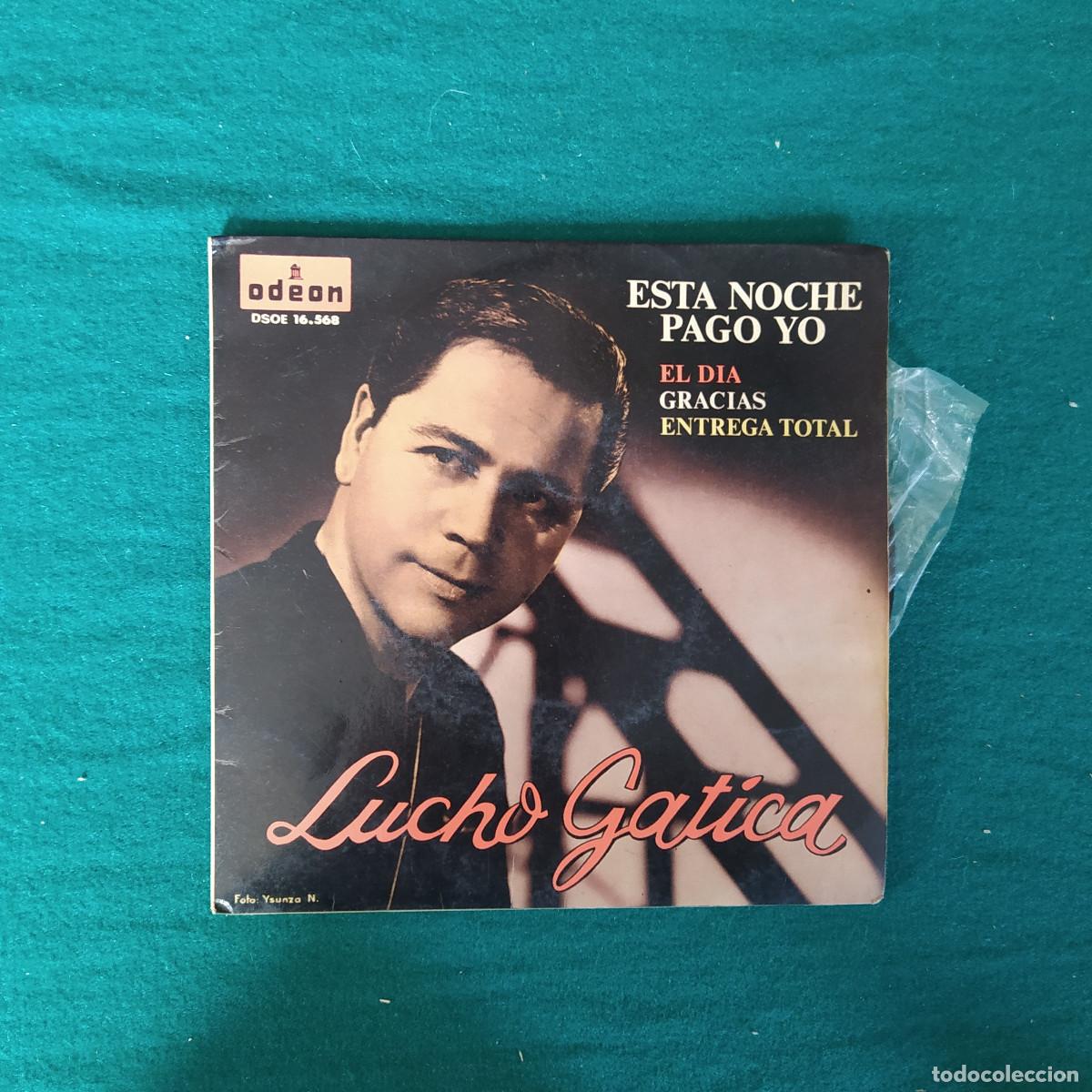 Discos de vinilo: Lucho Gatica &lrm;&ndash; Esta Noche Pago Yo - Foto 1