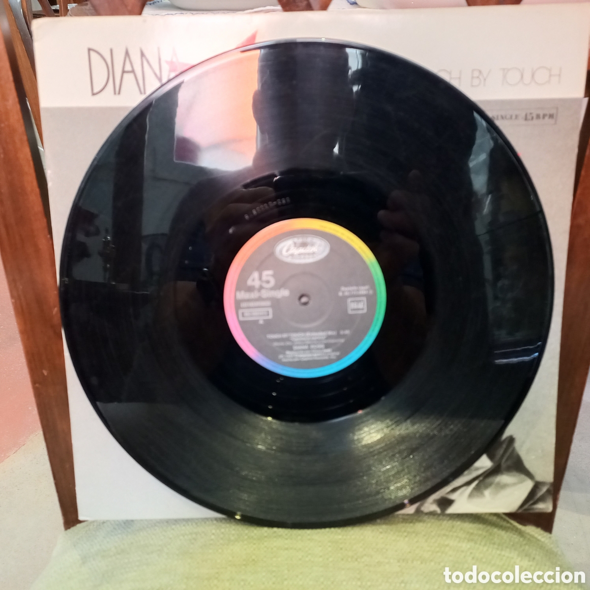 Discos de vinilo: DIANA ROSS. TOUCH BY TOUCH. MAXI SINGLE 1984 - Foto 5