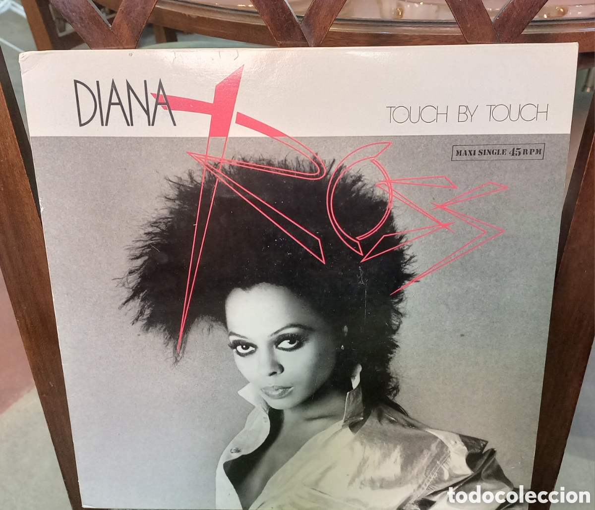 Discos de vinilo: DIANA ROSS. TOUCH BY TOUCH. MAXI SINGLE 1984 - Foto 1