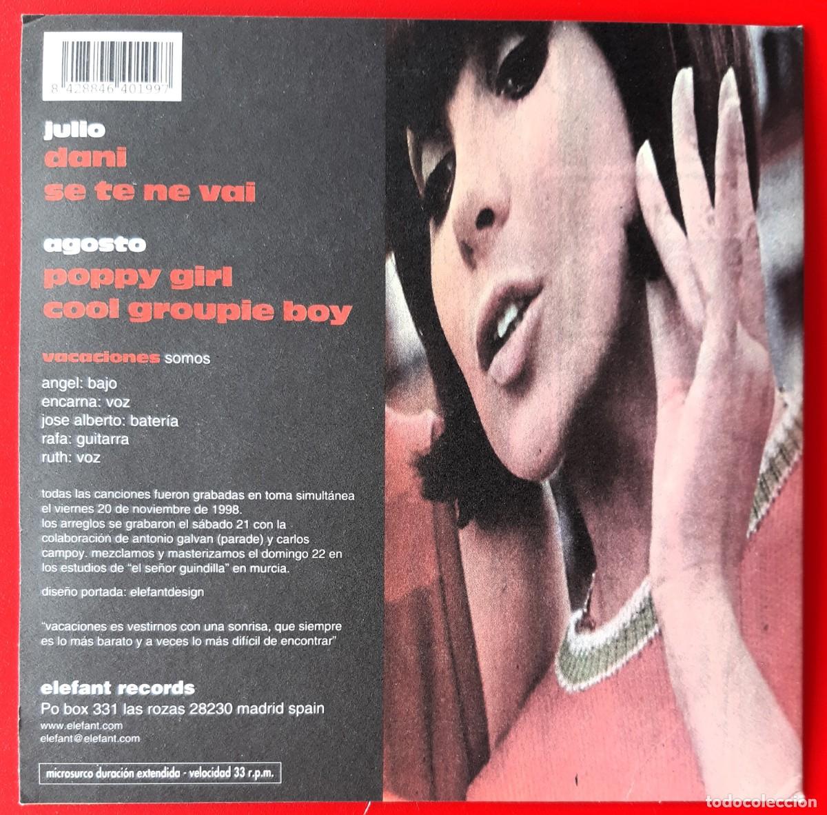 Discos de vinilo: VACACIONES - DANI 7&rdquo; - Foto 2