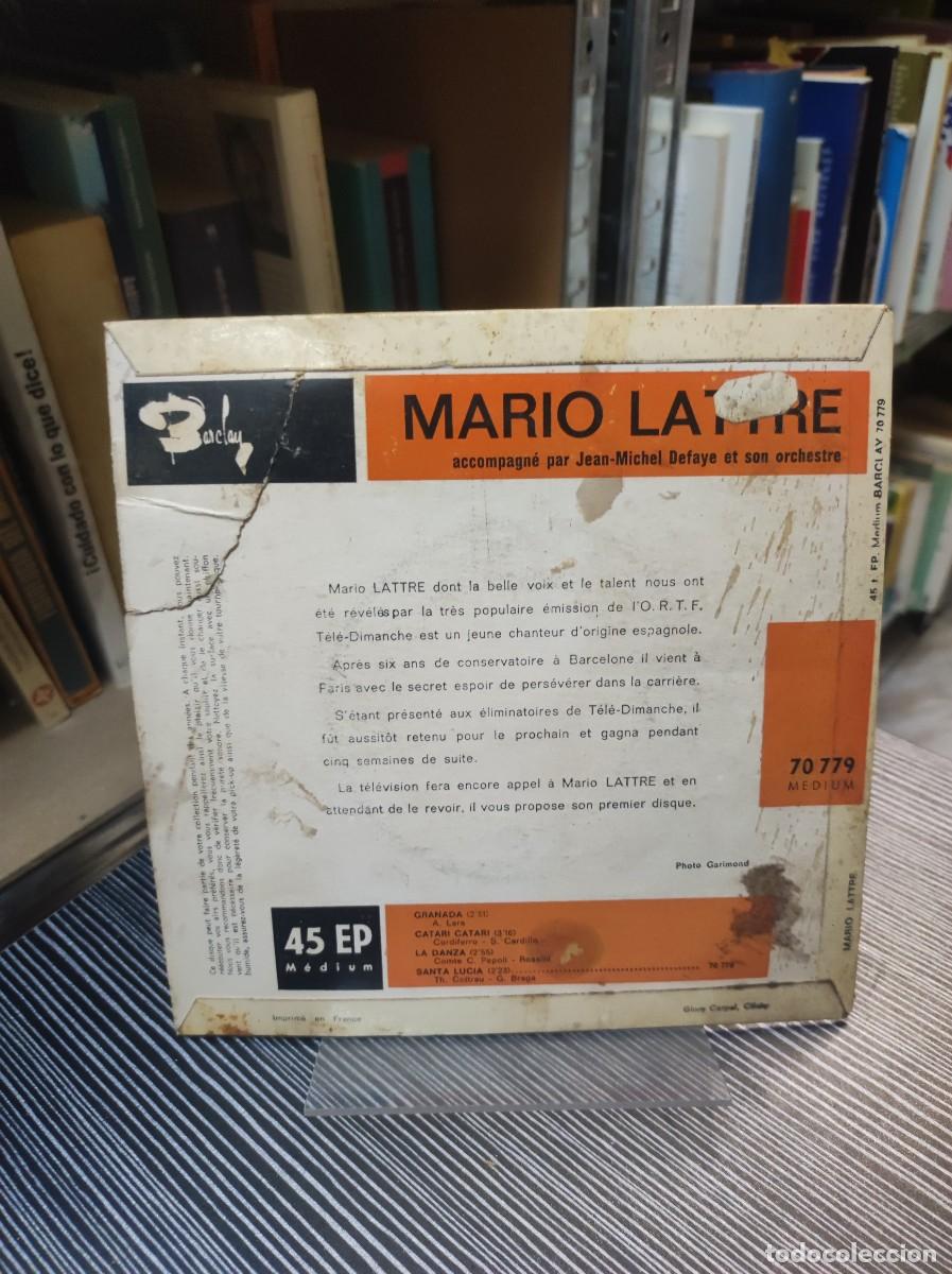 Discos de vinilo: Mario Lattr&eacute; &ndash; Granada - Foto 2