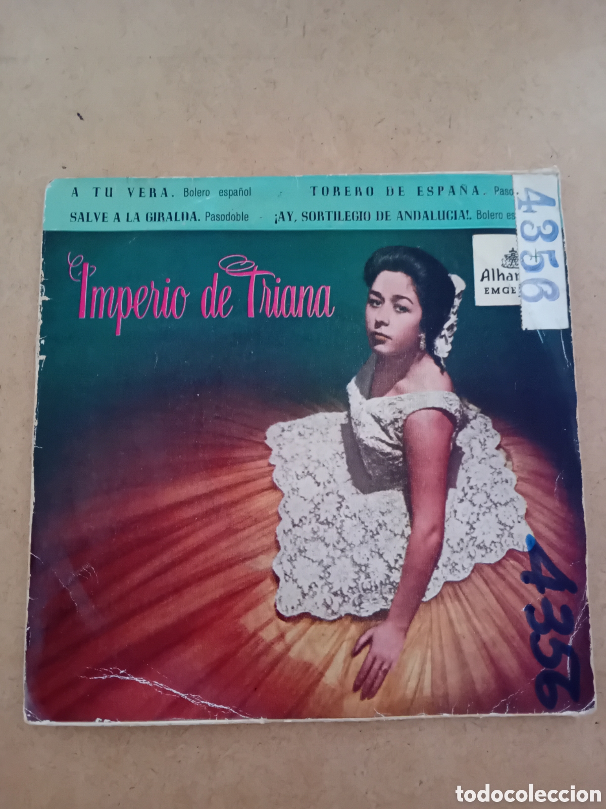 Discos de vinilo: IMPERIO DE TRIANA. A TU VERA - Foto 1