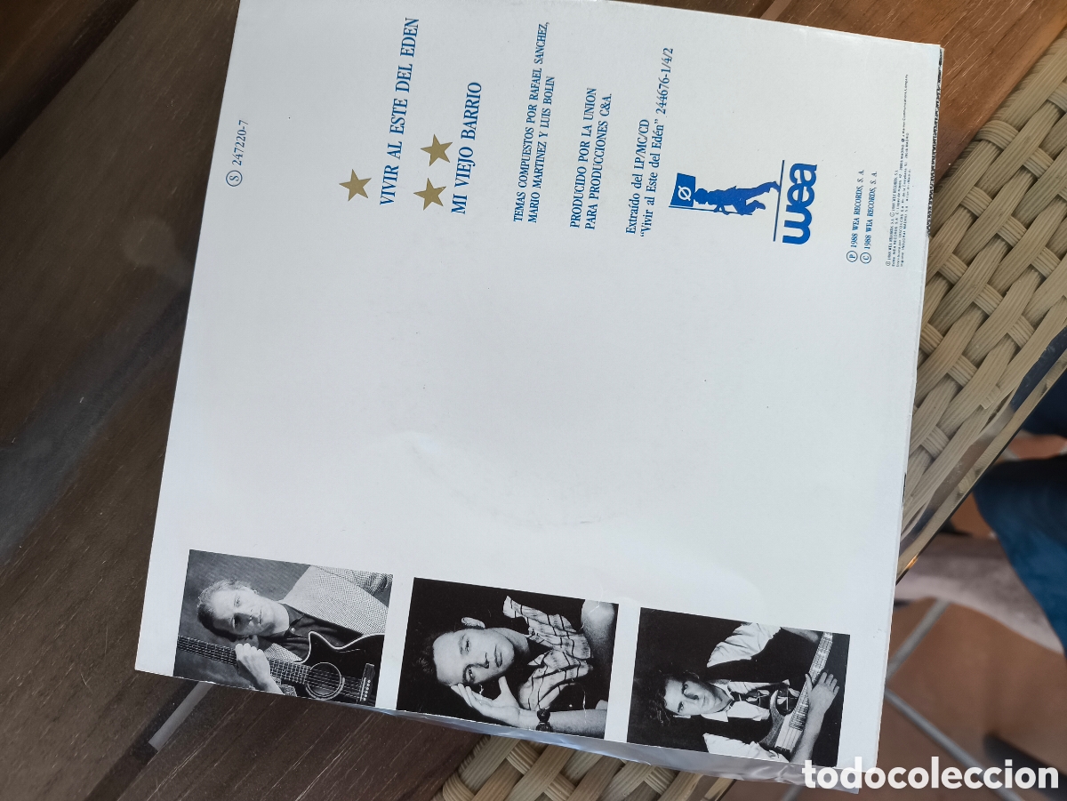 Discos de vinilo: La Uni&oacute;n vivir al este del eden.L.n.64 - Foto 2