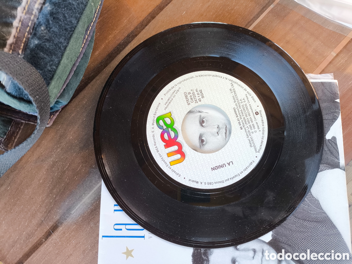 Discos de vinilo: La Uni&oacute;n vivir al este del eden.L.n.64 - Foto 4