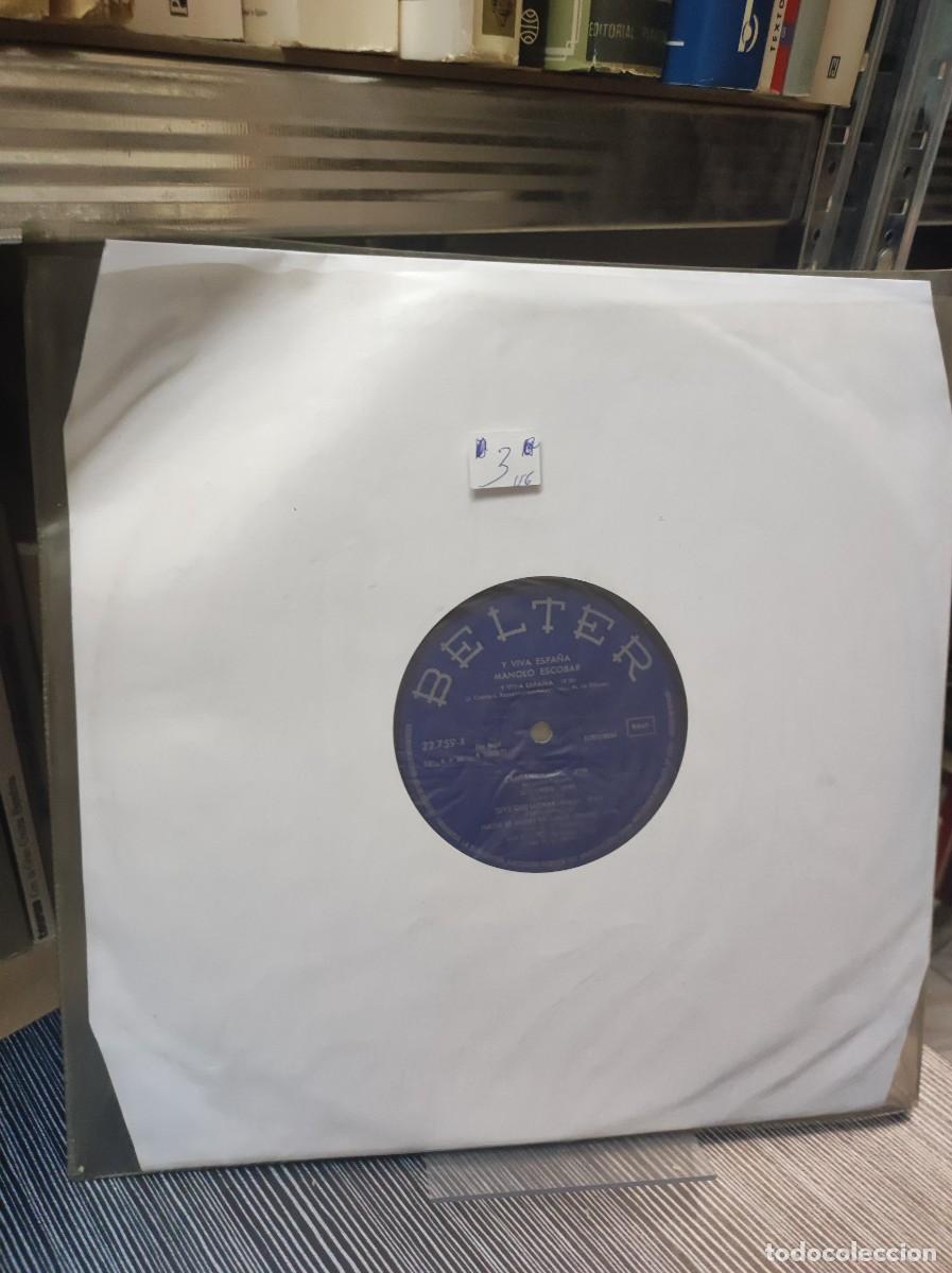 Discos de vinilo: Manolo Escobar &ndash; Y Viva Espa&ntilde;a - Foto 4