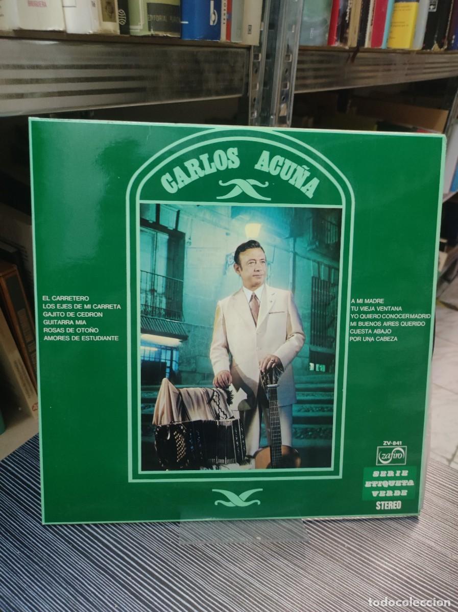 Discos de vinilo: CARLOS ACU&Ntilde;A SERIE ETIQUETA VERDE - Foto 1