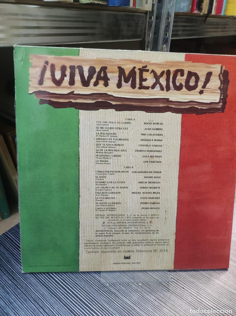 Discos de vinilo: Varios &ndash; &iexcl;Viva M&eacute;xico! - Foto 2