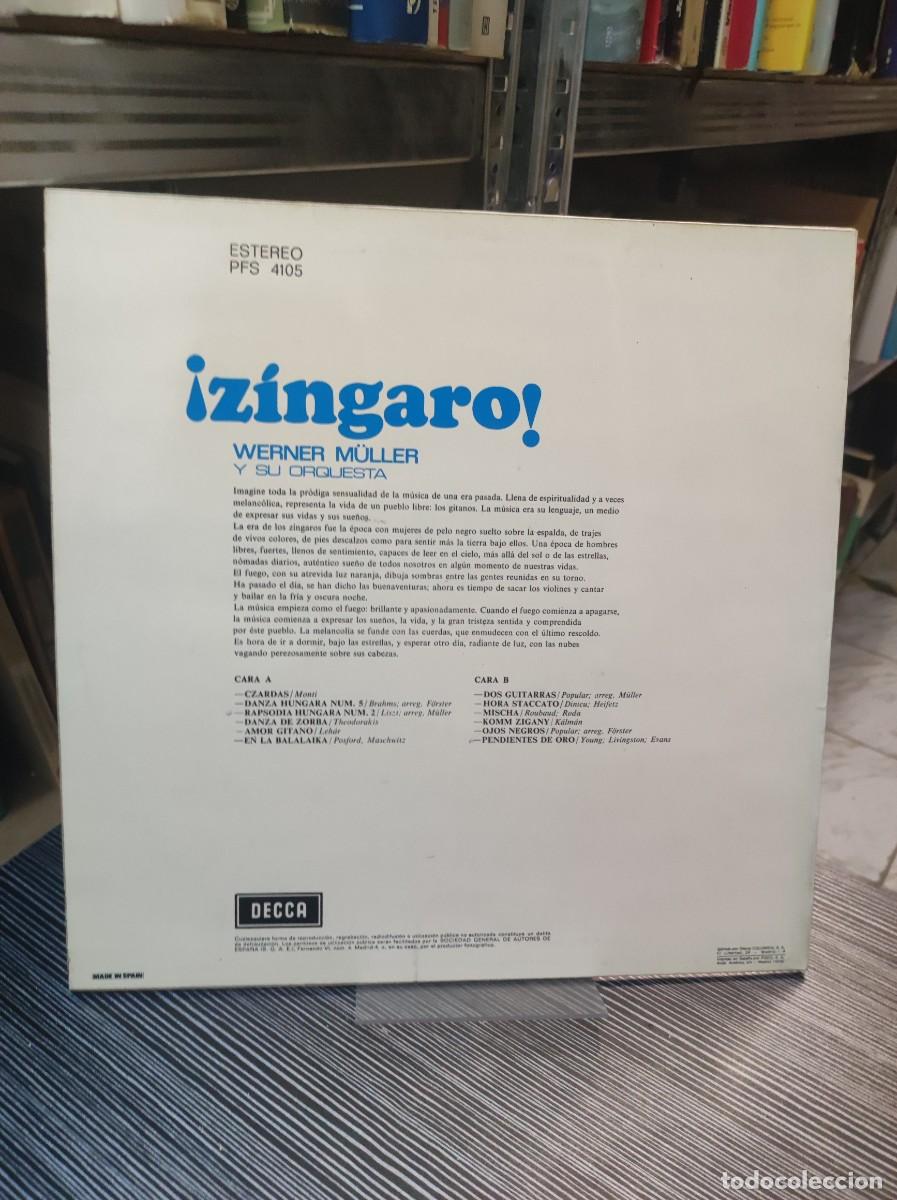 Discos de vinilo: Werner M&uuml;ller y Su Orquesta &ndash; &iexcl;Z&iacute;ngaro! - Foto 2