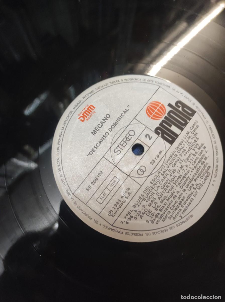 Discos de vinilo: Mecano &ndash; Descanso Dominical - Foto 3