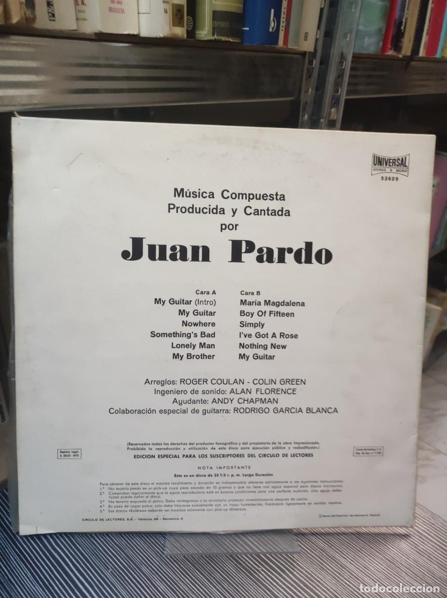 Discos de vinilo: Juan Pardo &ndash; My Guitar - Foto 2