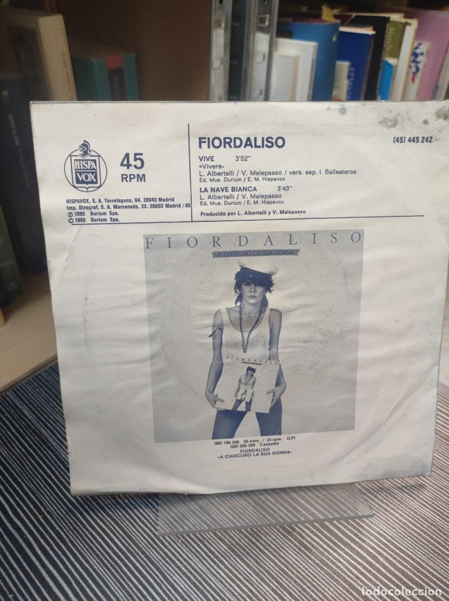 Discos de vinilo: Fiordaliso &ndash; Vive ._. - Foto 2