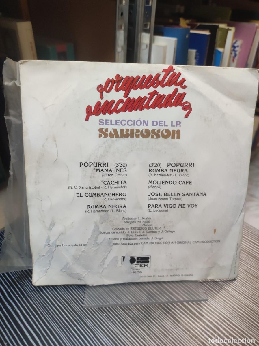 Discos de vinilo: Orquesta Encantada &ndash; Sabroson - Foto 2